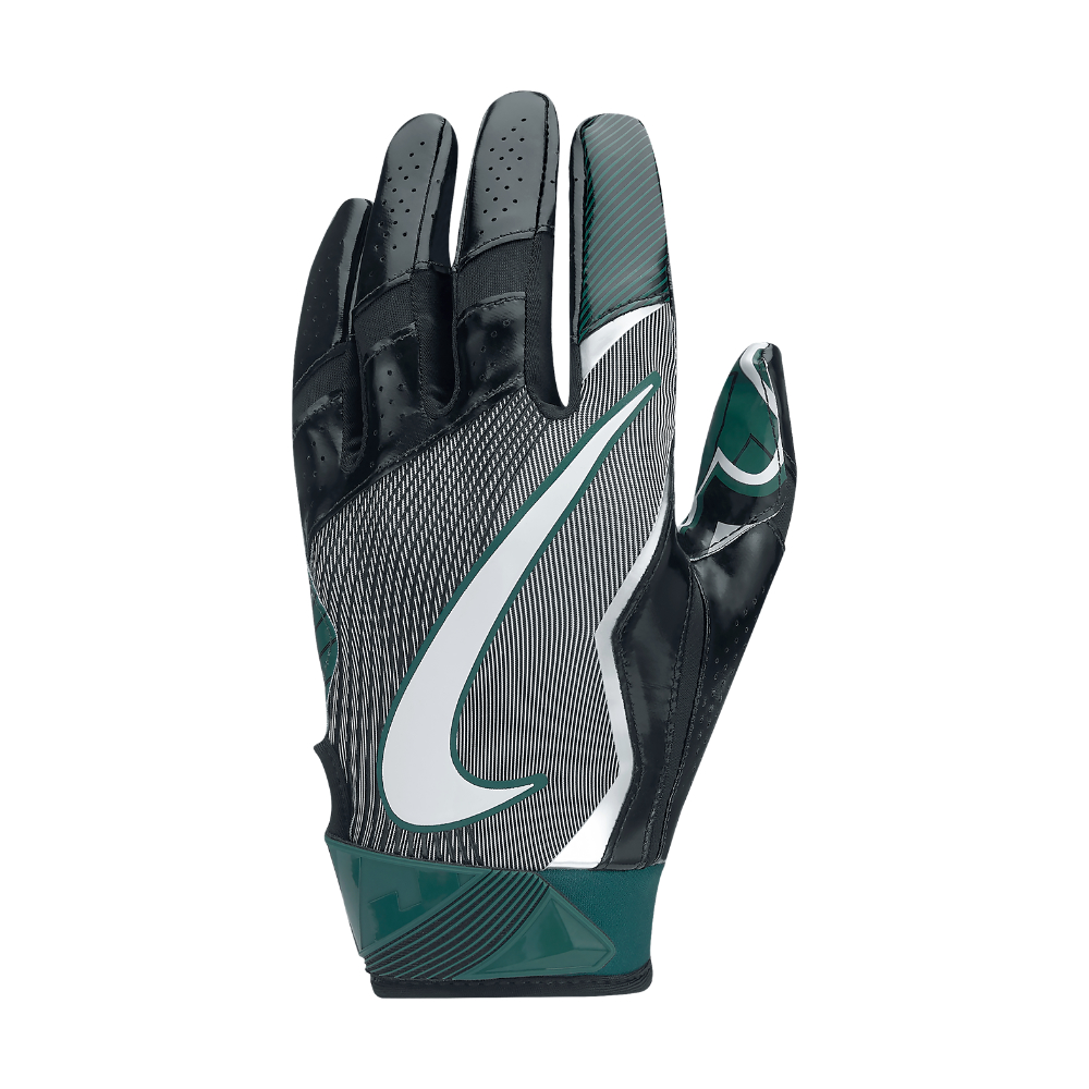 Nike Synthetic Vapor Jet 4 (nfl Eagles) Men's Football Gloves in Black